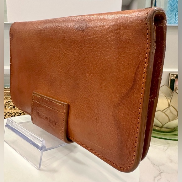 Pratesi - Firenze - Florence, Italy - Handmade Distressed Leather Wallet - VGUC - Picture 9 of 17